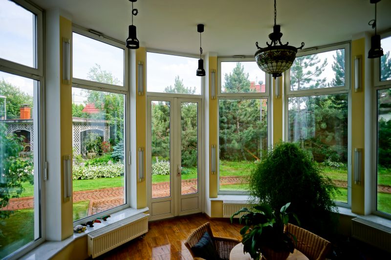 Sunroom with Custom Windows